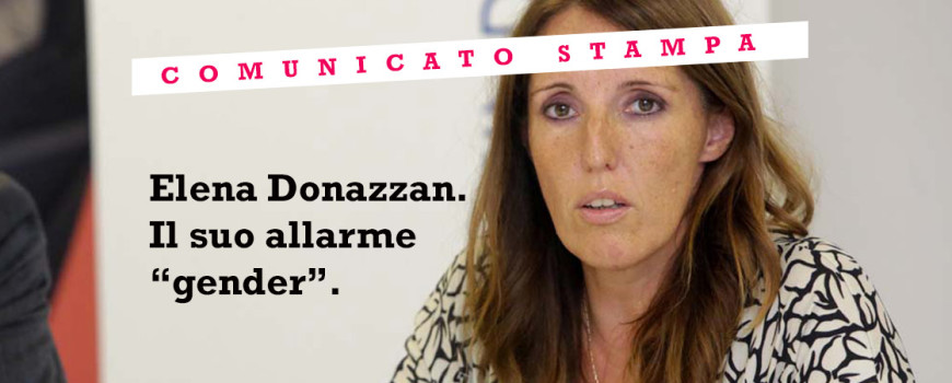 Donazzan contro il “gender”