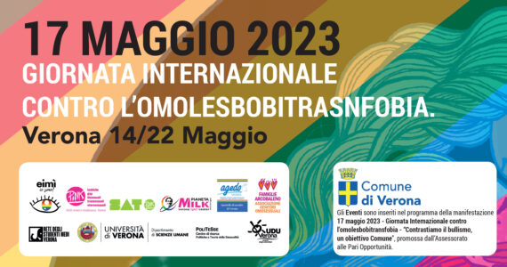 17 Maggio 2023, Giornata contro l’OmoLesboBiTransfobia